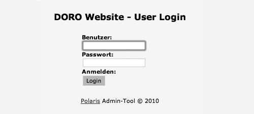 DORO Web Login